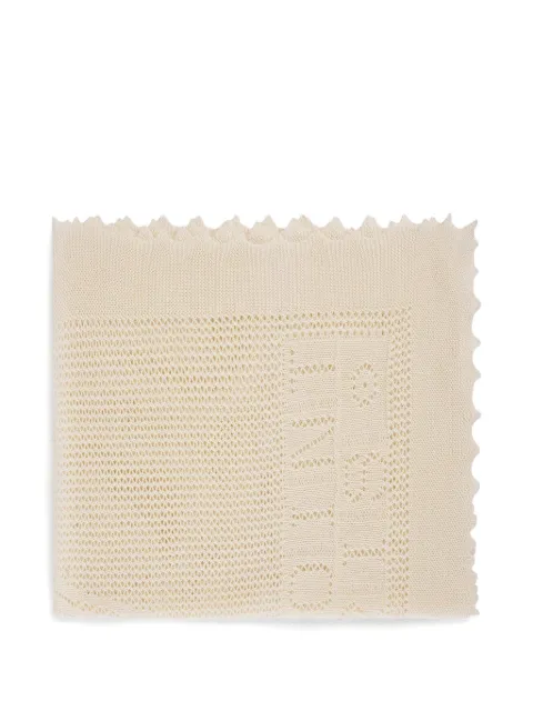 Bonpoint manta para bebé con bordes festoneados