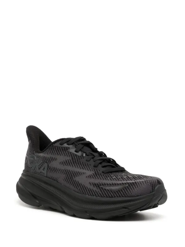HOKA Clifton 9 low-top Sneakers | Black | FARFETCH