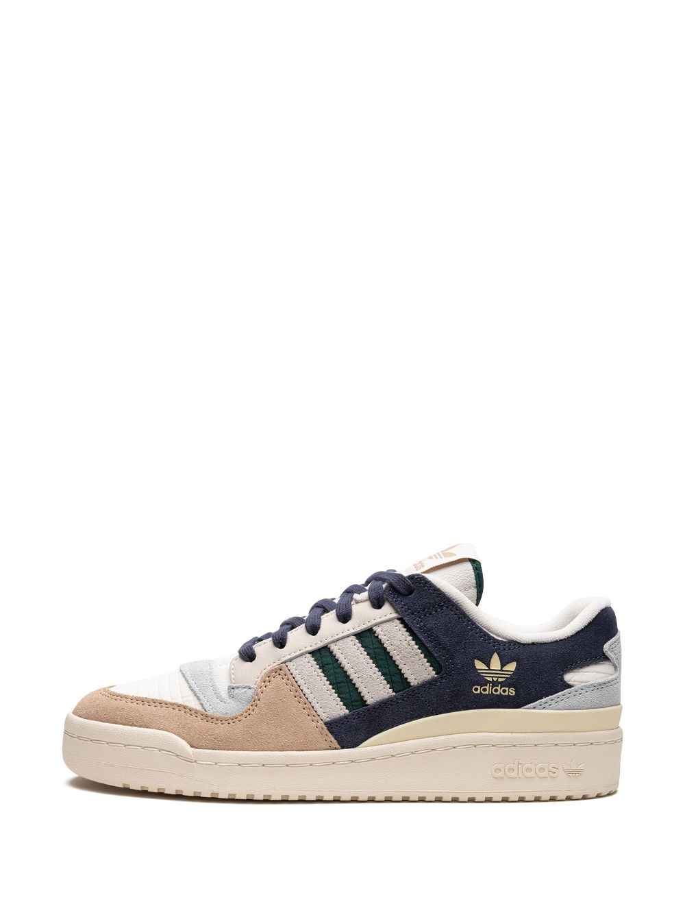 adidas Forum 84 Low CL "Cloud White Collegiate Green Beige" sneakers WOMEN