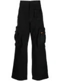 Heron Preston straight-leg multiple-pocket trousers - Black