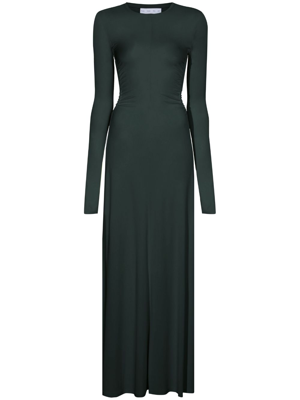 Proenza Schouler White Label open-back long-sleeved dress - Green