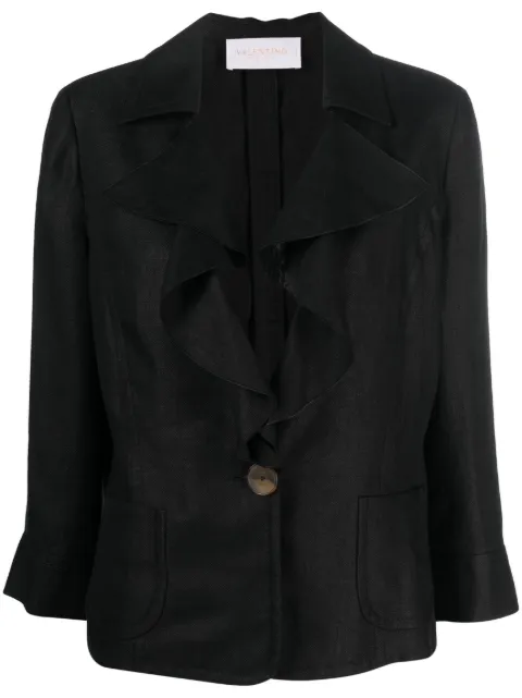 Valentino Garavani Pre-Owned chamarra con botones 2010