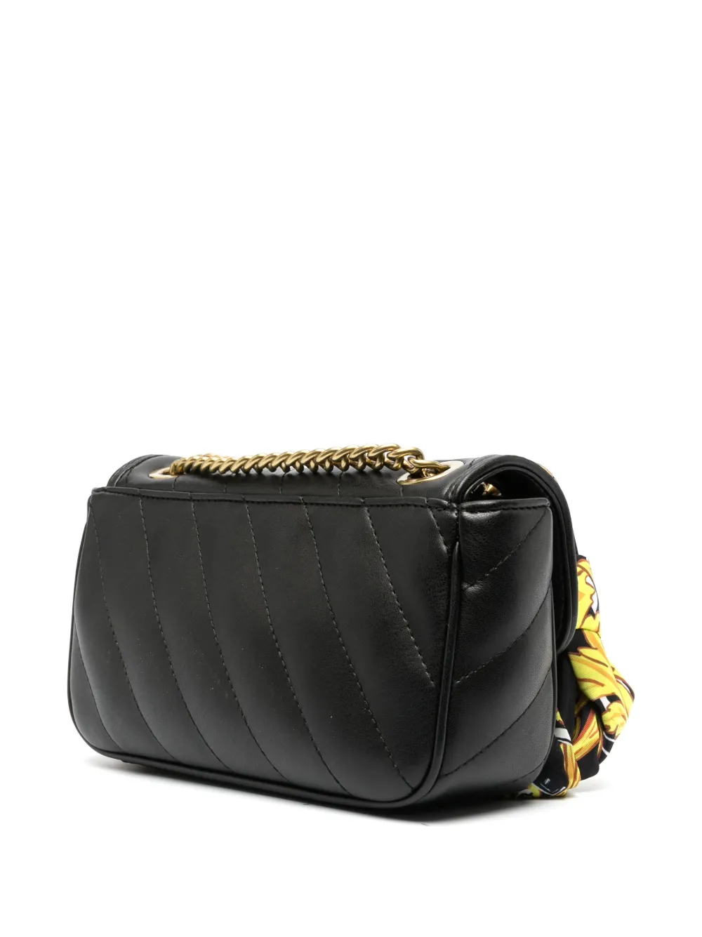 Versace Jeans Couture Logoplaque Tote Bag In Schwarz ModeSens