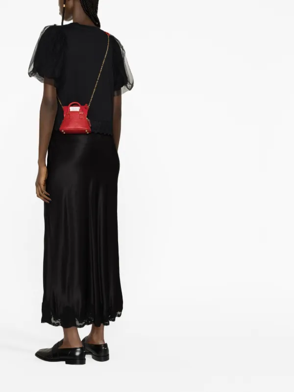 Maison Margiela 5AC Classiqueハンドバッグ ベイビー関税送料込 Maison Margiela 5AC Classique ハンドバッグ ベイビー | レッド
