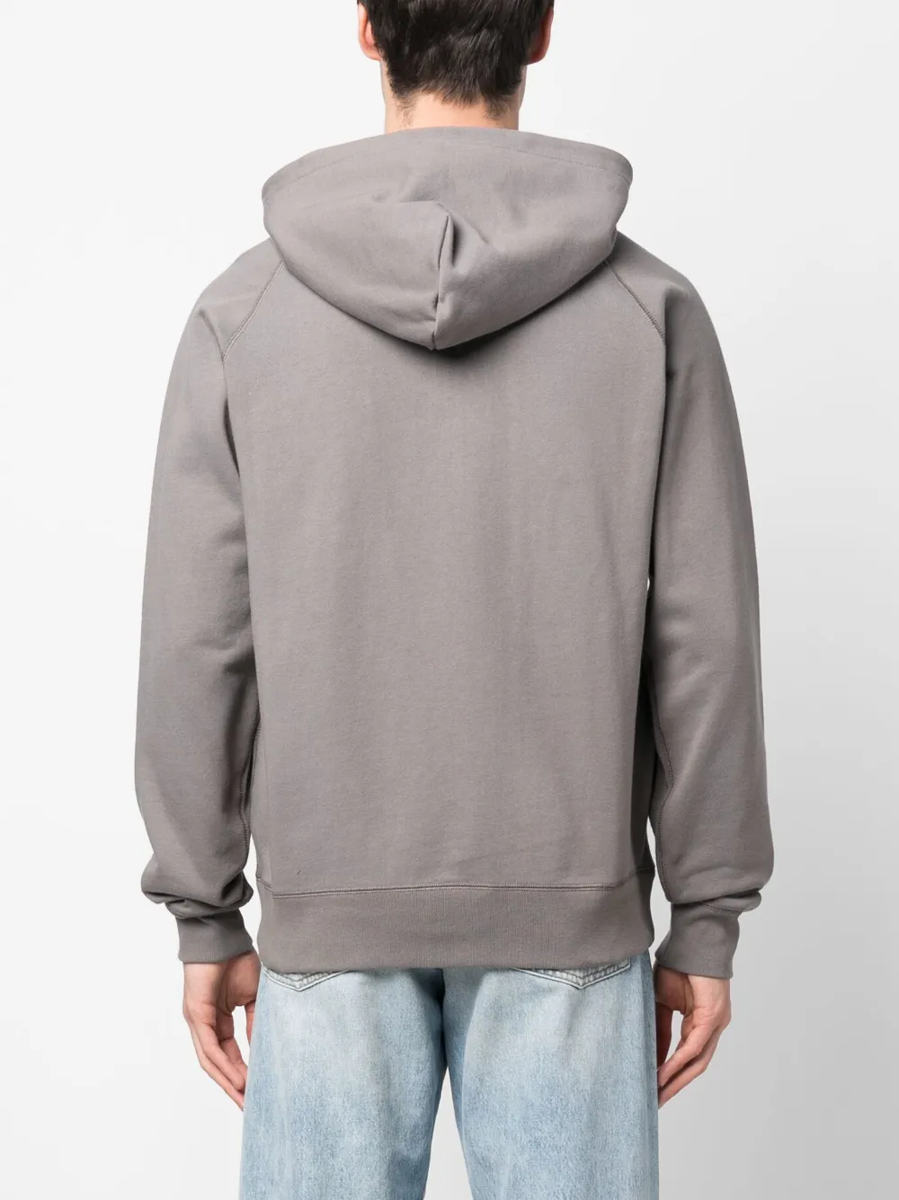 Billionaire Boys Club Standing Astro Hooded Cotton Sweatshirt In Grey