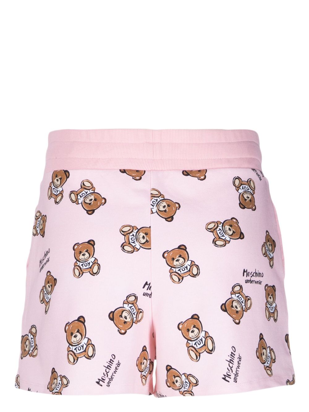 Moschino Shorts met print - Roze