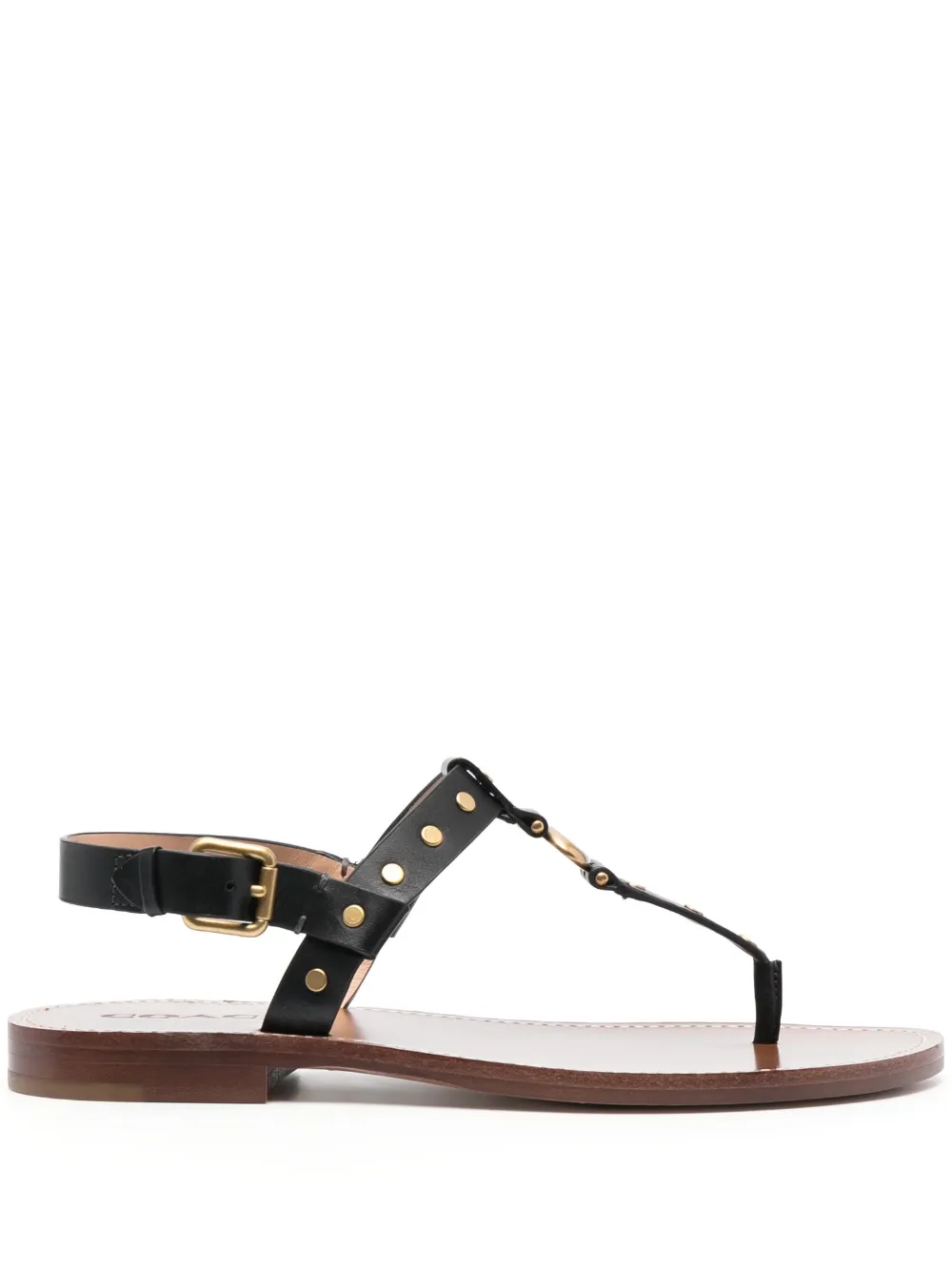 Coach Hailee Leather Thong Sandals - Farfetch