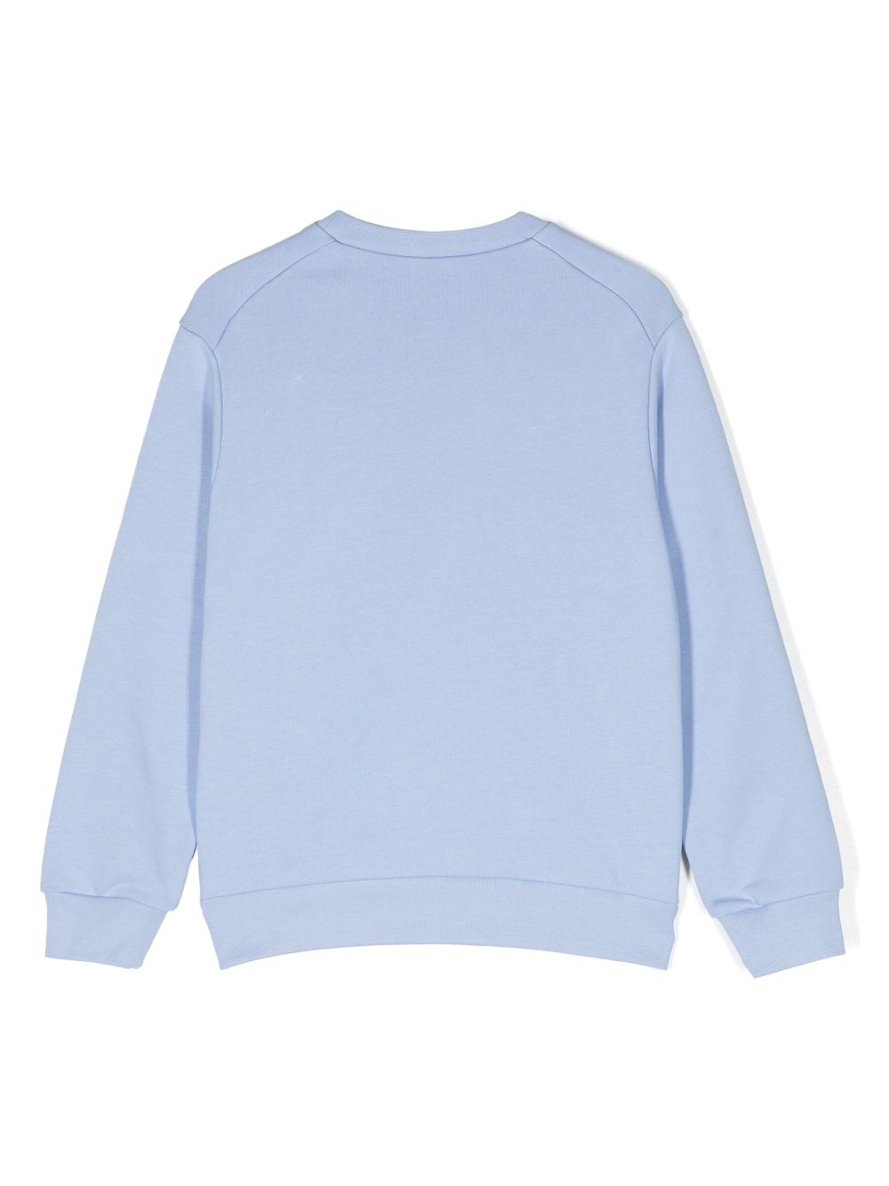 Marni Kids Sweater met logoprint - Blauw