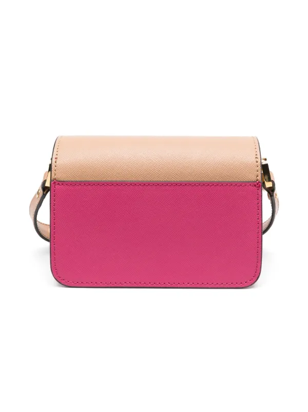 Marni Kids カラーブロック ショルダーバッグ | ピンク | FARFETCH JP