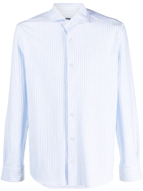 Fedeli long-sleeve buttoned shirt