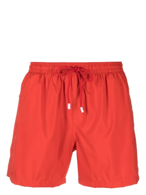 Fedeli logo-patch swim shorts