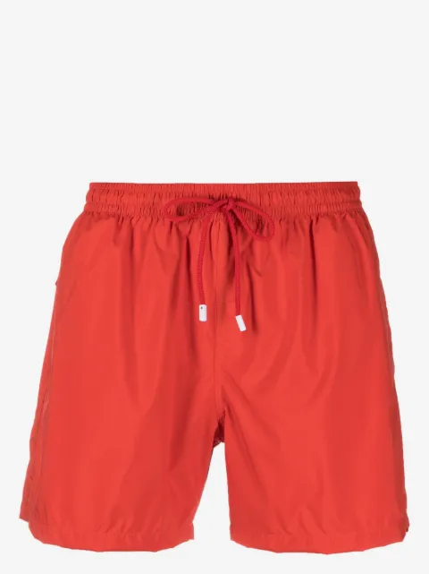 Fedeli logo-patch swim shorts 
