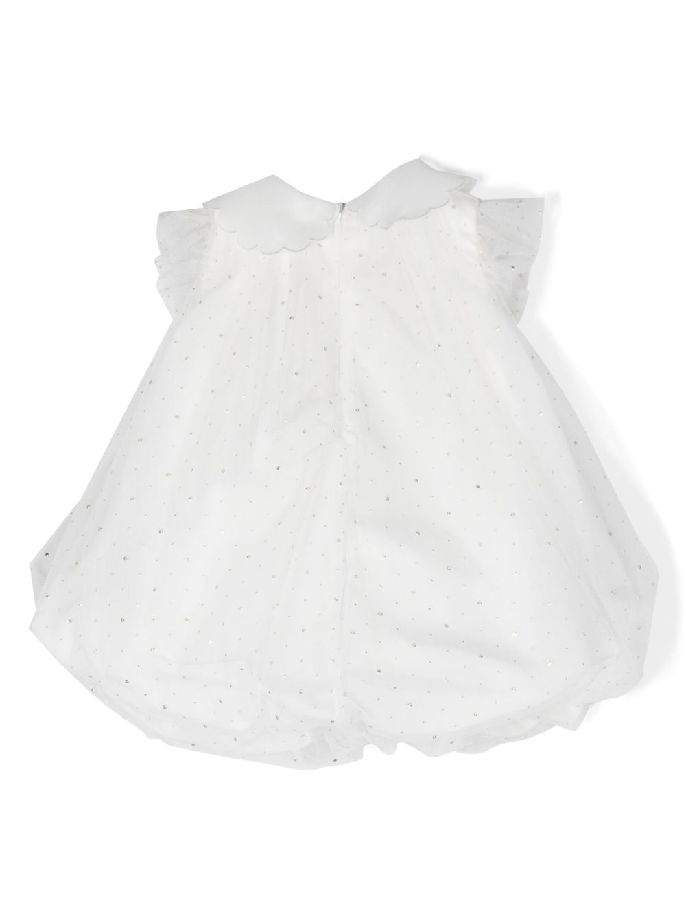 Le Bebé Enfant Jurk met glitterdetail - Wit