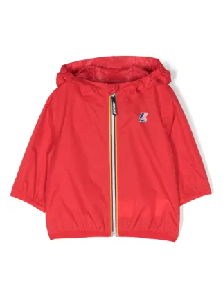 K Way Kids Le Vrai Hooded Zip Jacket Farfetch