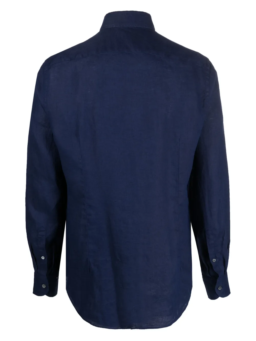 Corneliani Linnen overhemd - Blauw