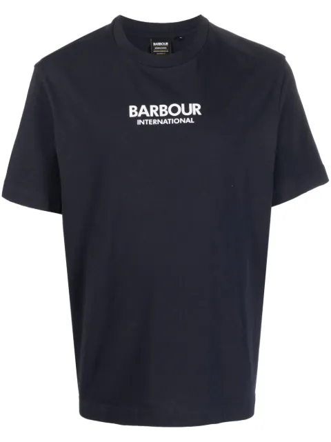 Barbour International logo-print cotton T-shirt