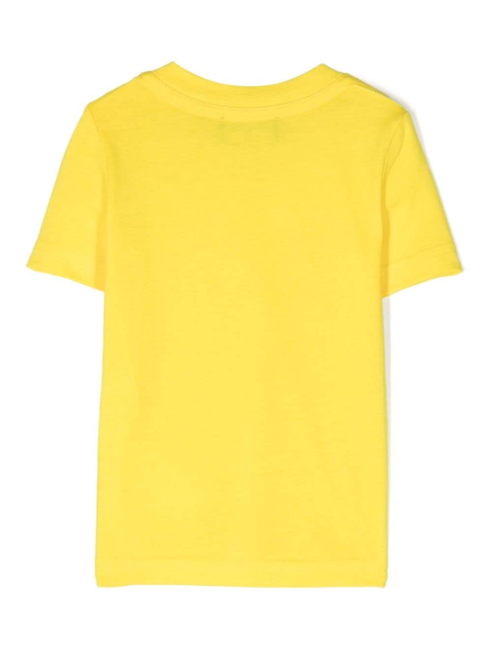 Shop Dsquared2 Icon Logo-print T-shirt In Gelb