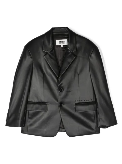 MM6 Maison Margiela Kids blazer con botones