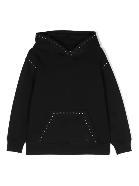 MM6 Maison Margiela Kids sudadera con apliques
