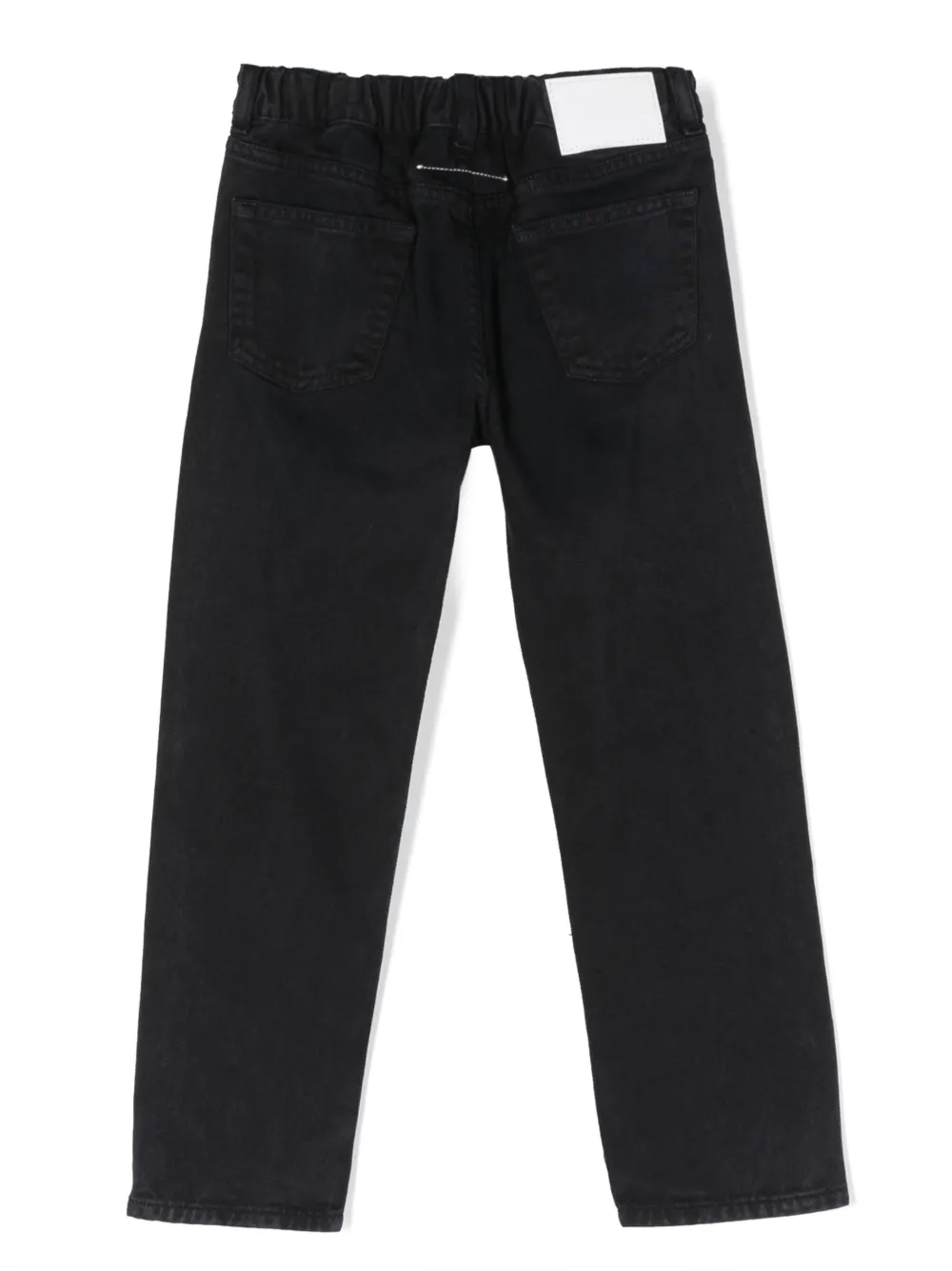 MM6 Maison Margiela Kids Straight jeans - Zwart