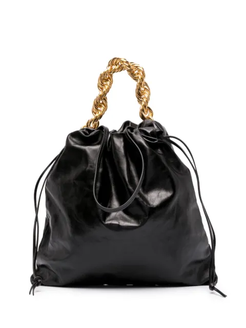 Jil Sander chain-handle tote bag
