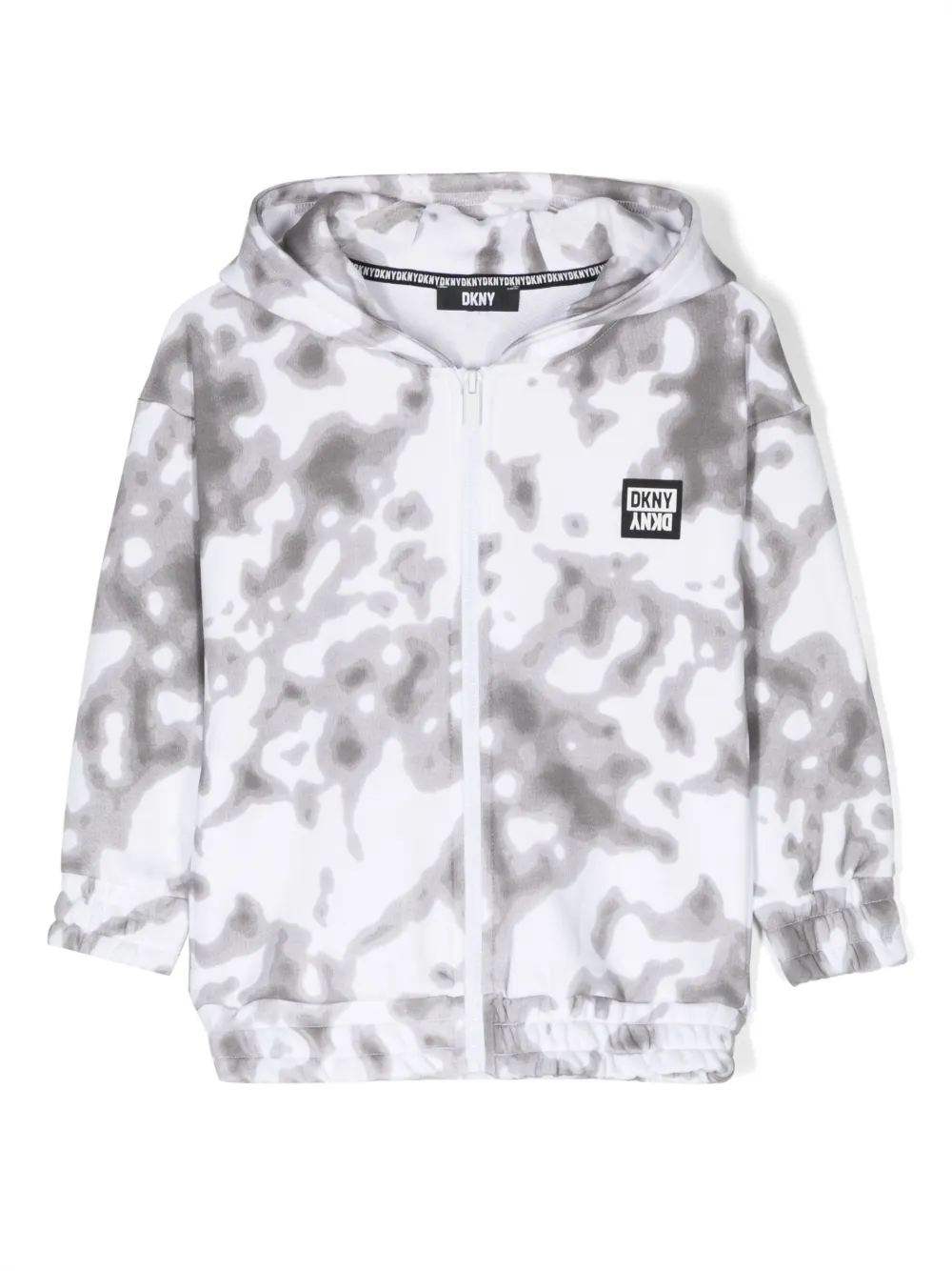 Dkny tie dye discount hoodie