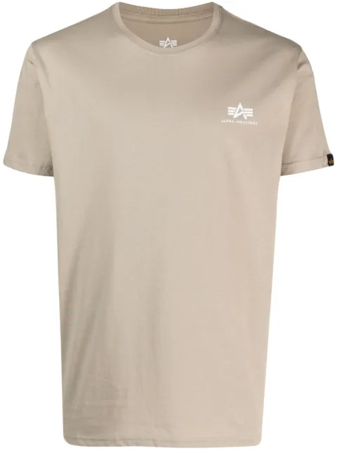 Alpha Industries chest logo-print detail T-shirt