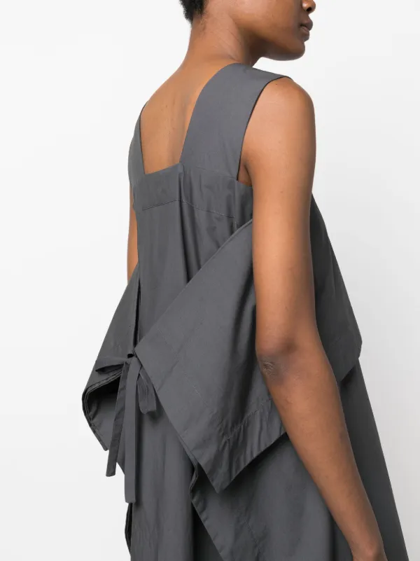 Cos layered open back on sale dress