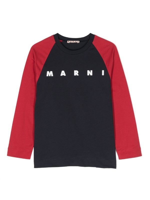 logo-print long-sleeve T-shirt