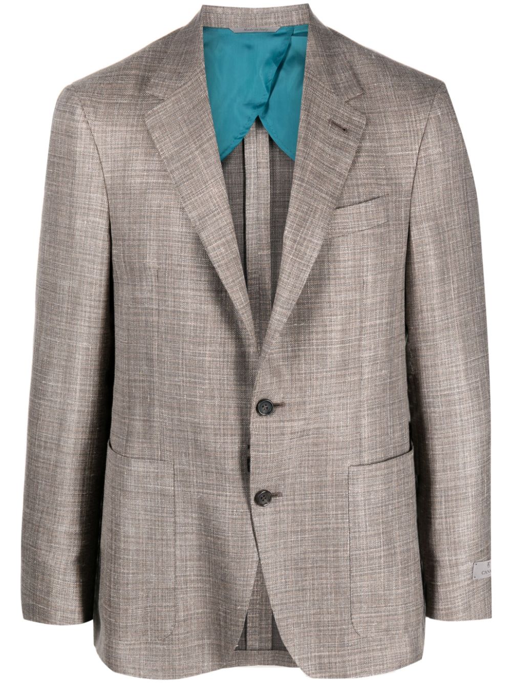 Canali Chambray In Brown