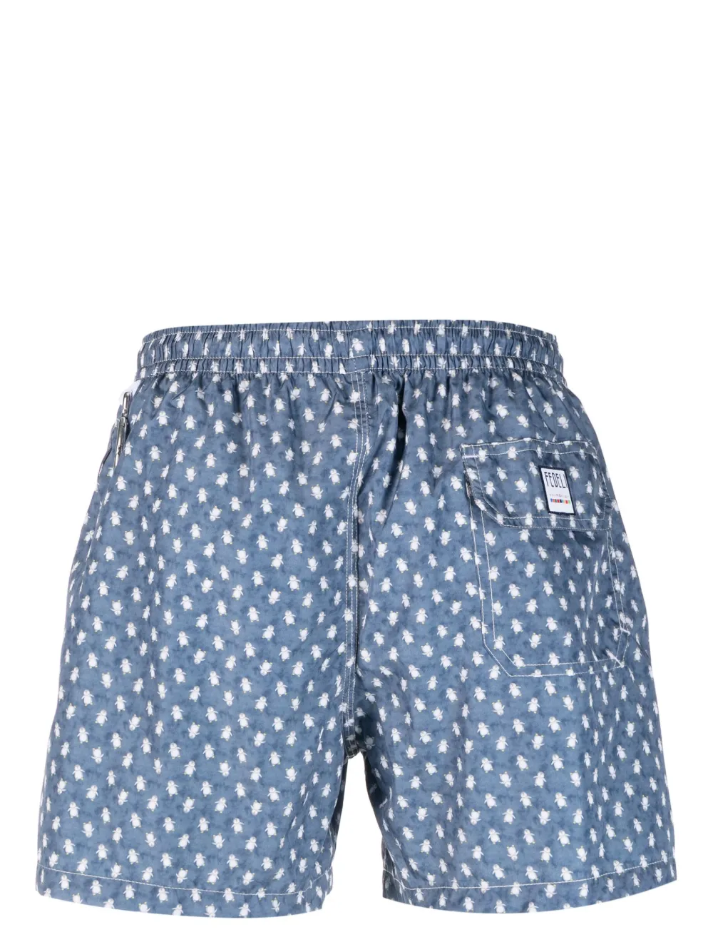 Fedeli Zwembroek met print - Blauw