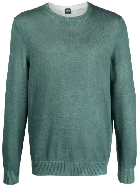 Fedeli crew-neck cotton jumper
