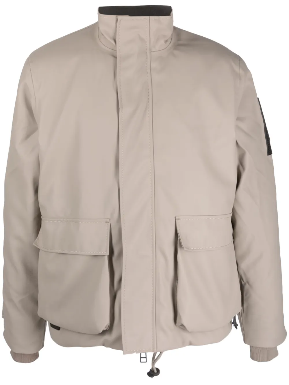 Rains Glacial Waterproof Jacket In Nude