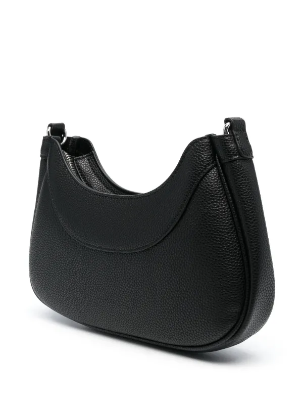 Armani Exchange レザー ショルダーバッグ | ブラック | FARFETCH JP