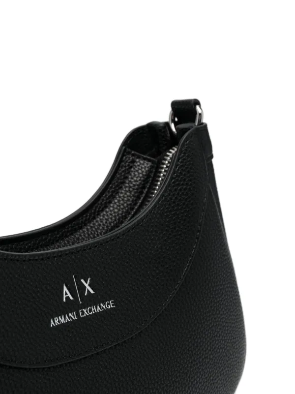 Armani Exchange logo-strap Cross Body Bag | Black | FARFETCH