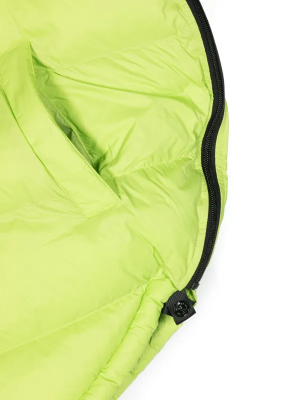 MM6 Maison Margiela Kids embroidered-logo Padded Gilet Green FARFETCH IN