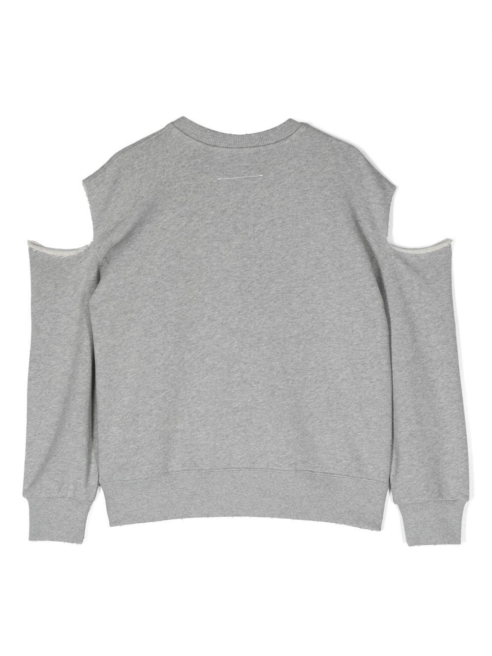 MM6 Maison Margiela Kids Sweater met logoprint - Grijs