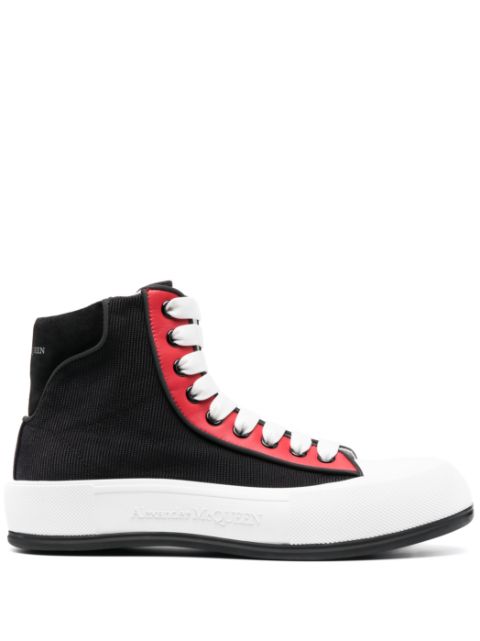 Alexander McQueen Tread Slick lace-up sneakers Men