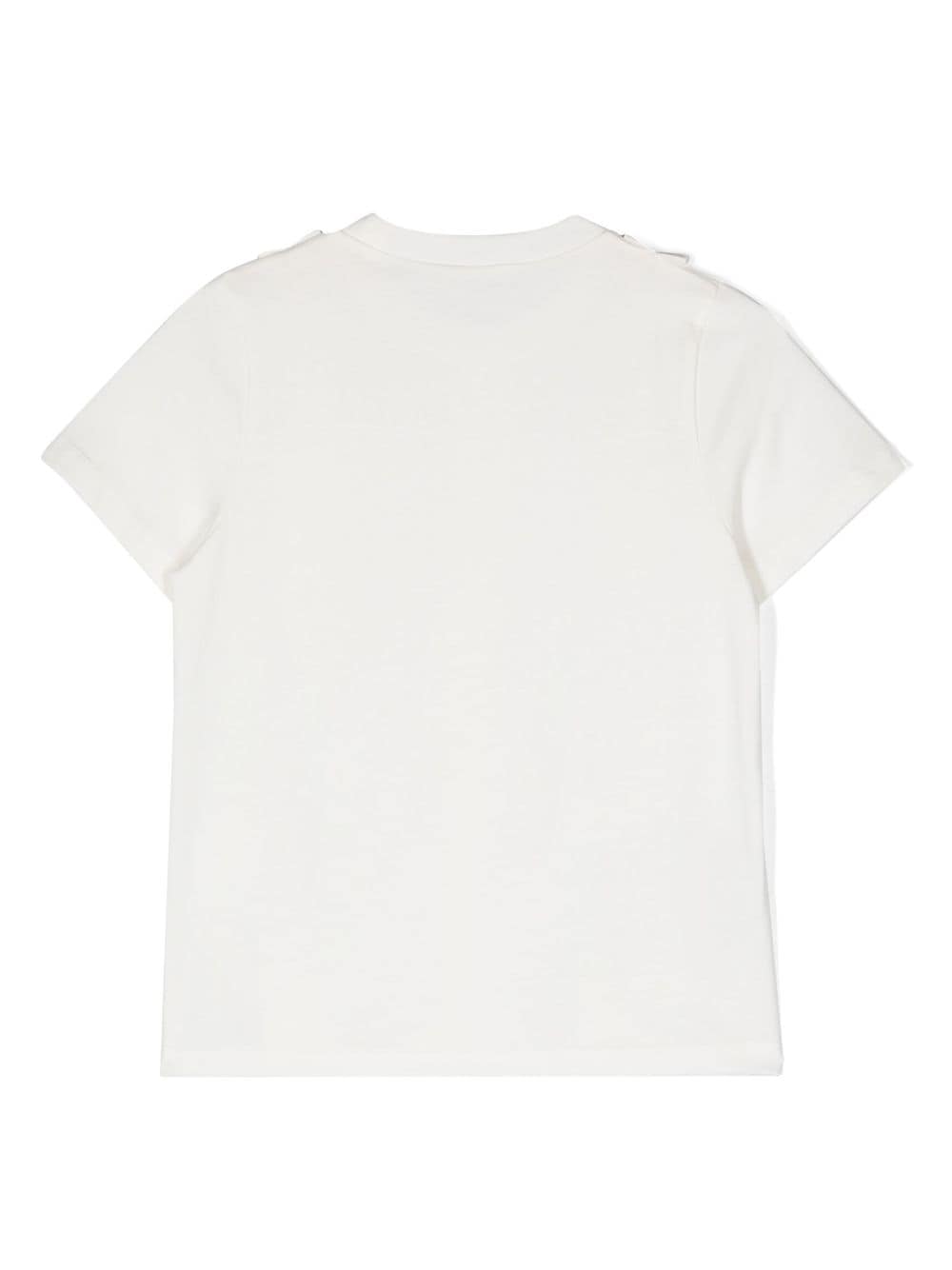 Marni Kids Katoenen T-shirt - Wit