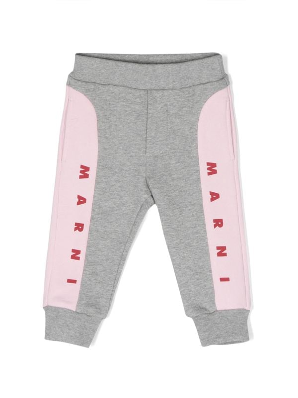 Baby Pink Logo Lounge Pants by Marni on Sale
