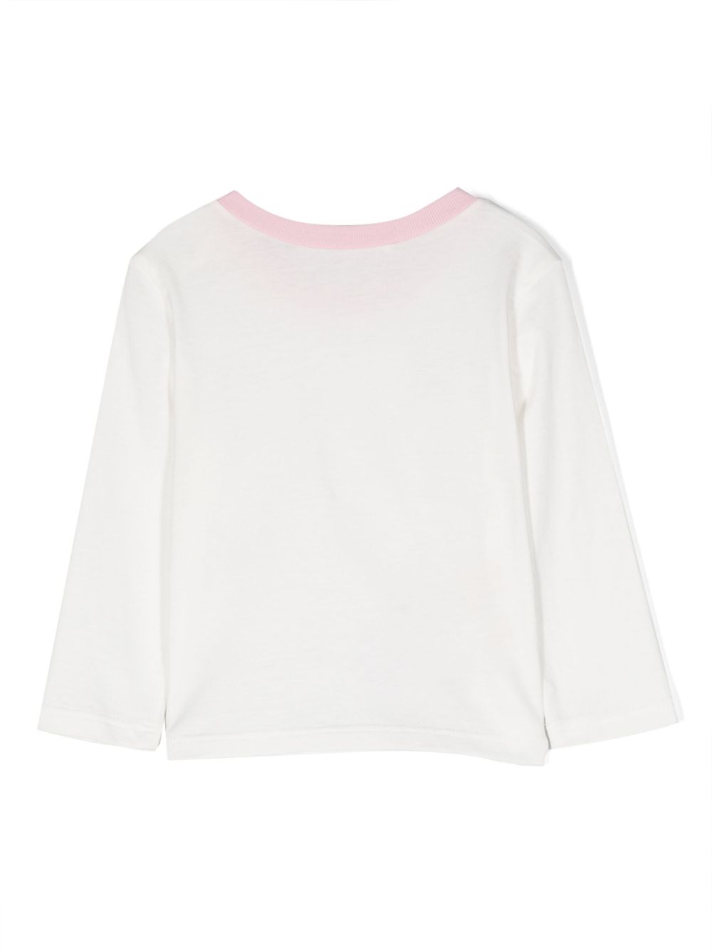 Marni Kids Midi-jurk met geborduurd logo - Wit