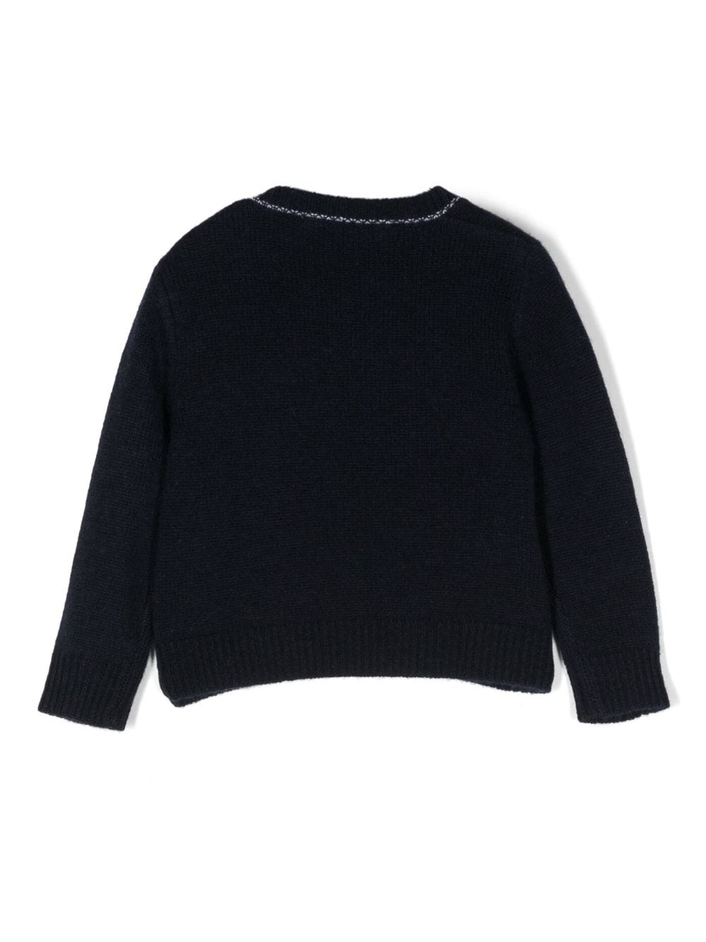 Marni Kids Sweater met geborduurd logo - Blauw