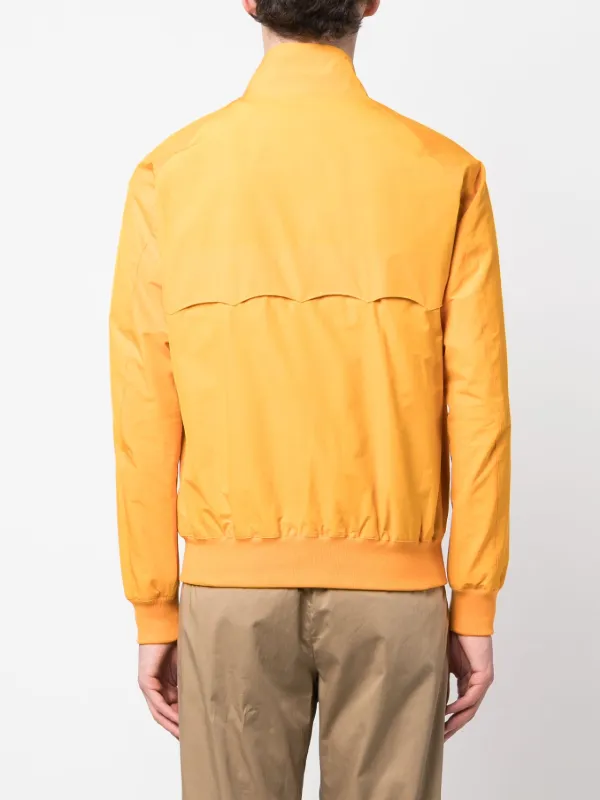 Orange/Yellow Bomber good jacket