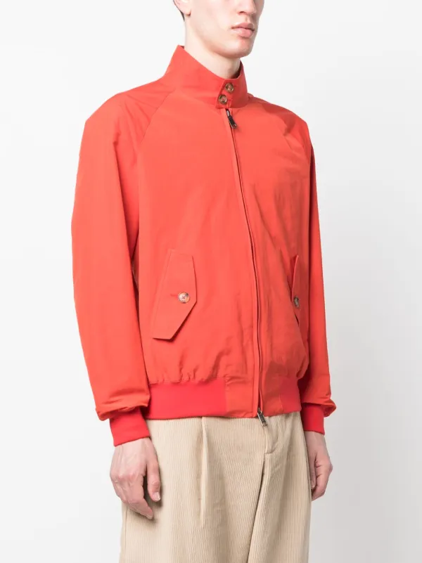 BARACUTA x STUSSY G9 ハリントンジャケット S レッド 別注 BARACUTA x STUSSY G9 ハリントンジャケット S レッド 別注