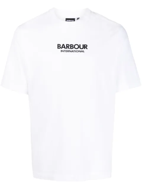 Barbour International logo printed T-shirt