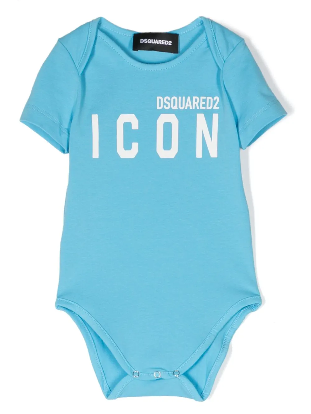 Dsquared2 Kids Icon logo-print body Blauw