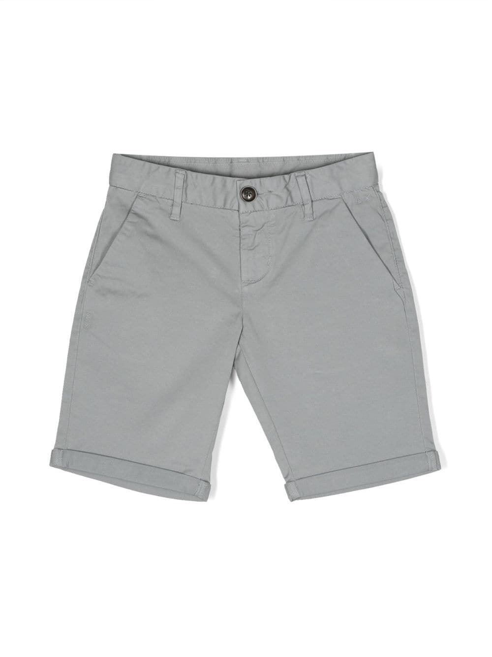 Sun 68 Kids' Knee-length Bermuda Shorts In Grey