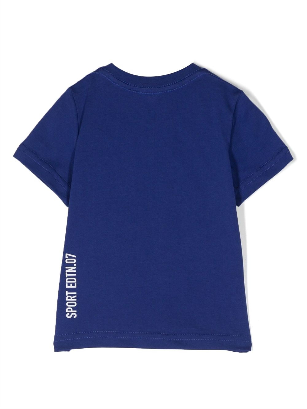 Dsquared2 Kids T-shirt met logo-reliëf - Blauw