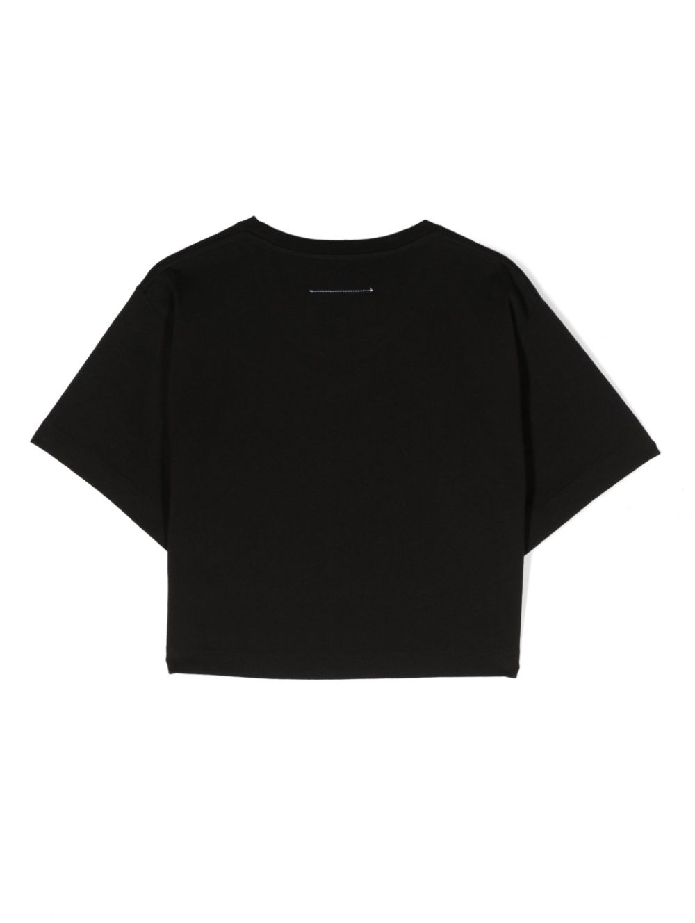 MM6 Maison Margiela Kids T-shirt met logoprint - Zwart