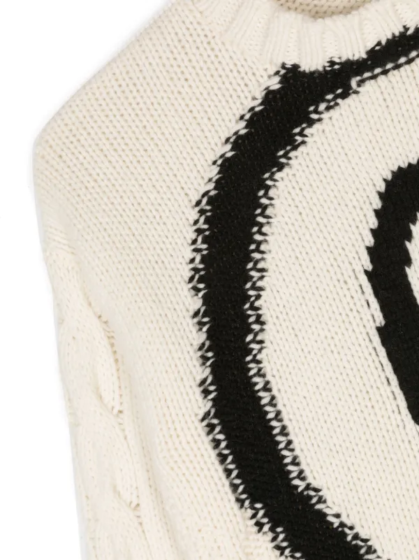 MM6 Maison Margiela Kids ダメージ セーター | ニュートラル
